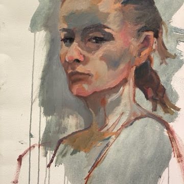 Óleo sobre papel Arches. 76x56
